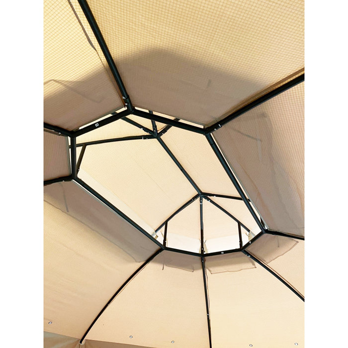 Garden Winds Octagon Gazebo Replacement Canopy Wayfair